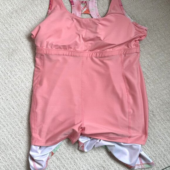 Ideology Pink Multicolored Tennis Dress Sz Medium - Picture 5 of 6